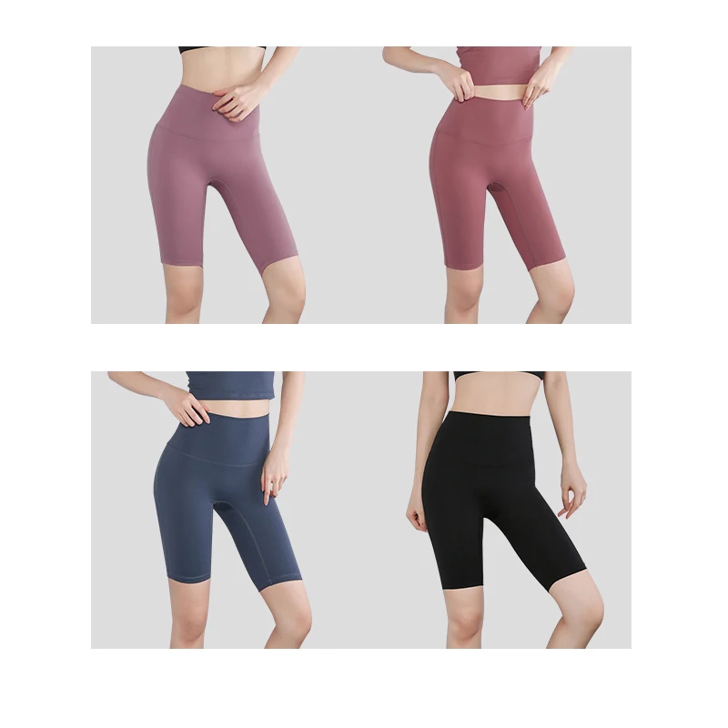 

Women High Waist Workout Shorts Naked Seamless Fitness Yoga Short Scrunch Butt Yoga Running Short Sport Women Gym Yoga Leggings