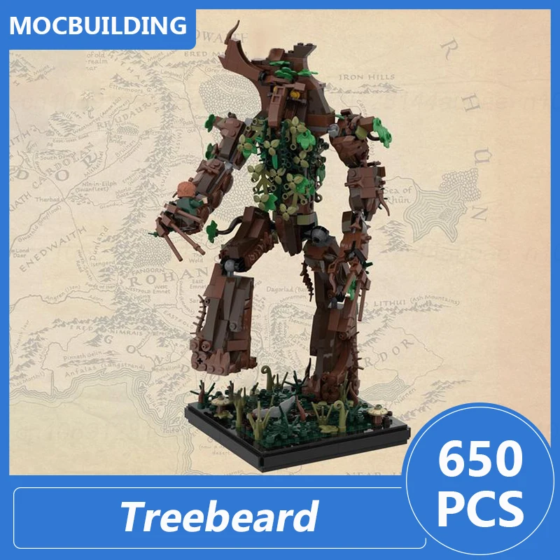 

Treebeard & UCS Lothlorien Complete Bundle Moc Building Blocks Diy Assemble Bricks Movie Scene Display Architecture Toys Gifts