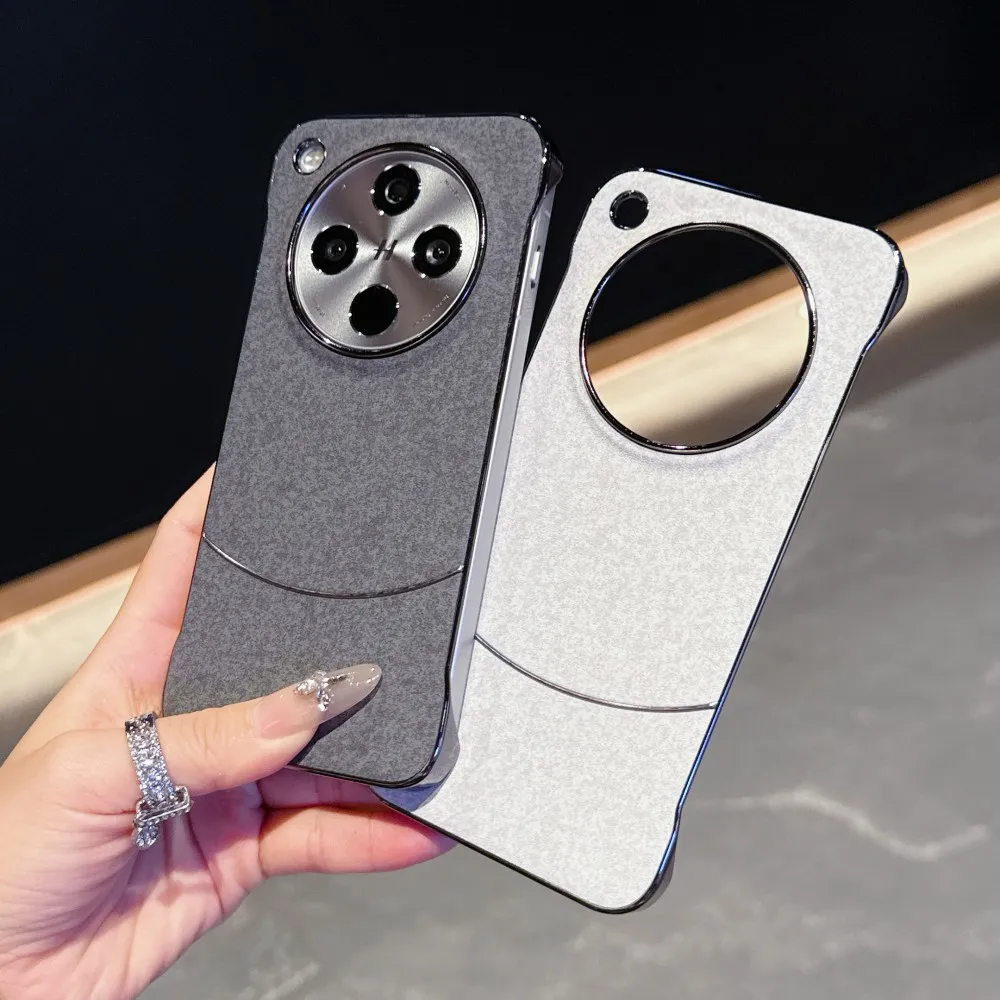 Slim Magnetic PU Leather Case with Wireless Charging