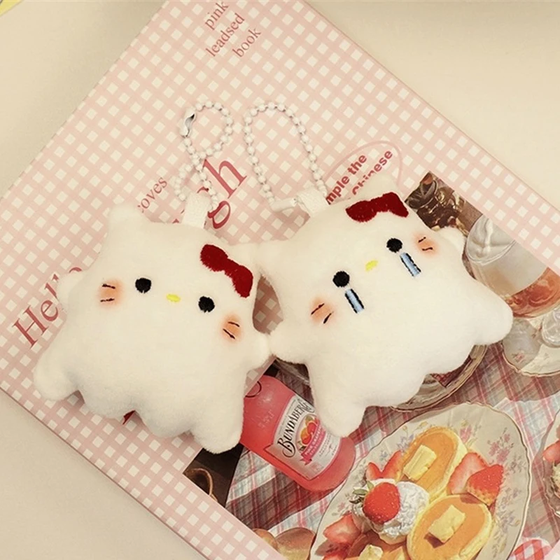 

Новые искусственные аниме детские игрушки Plushie, подвесные брелоки для девочек, автомобильные брелоки, женские рождественские подарки