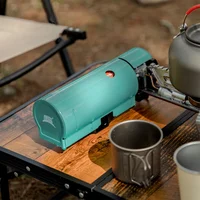Outdoor Folding Cassette Stove Camping Portable All-In-One Gas Stove Picnic High Fire Stoves Gas Tanks Not Included