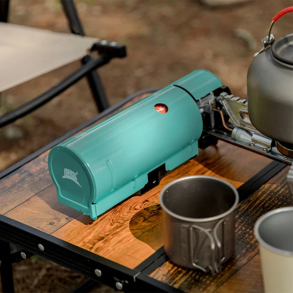 Réchaud Camping Westtune 2670W – Cuisinière à Gaz Portable Pliante, Kaki