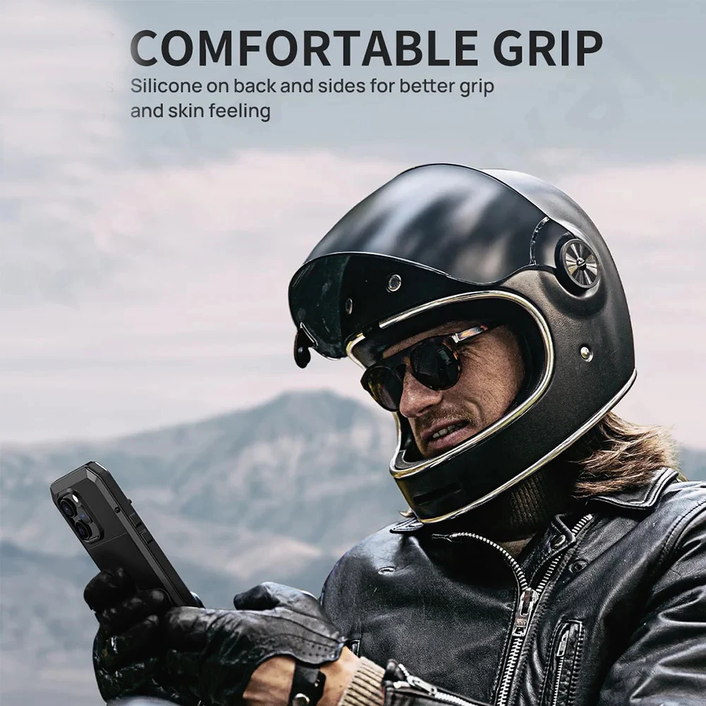 Waterproof Metal Shockproof Armour Protective Phone Case