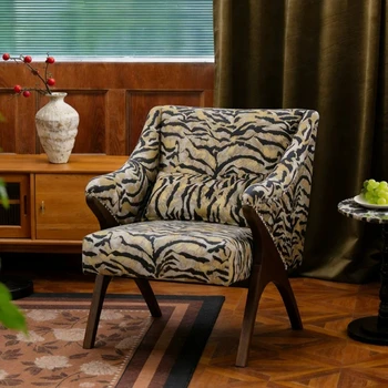 Poltrona Singola in Legno Verde, Design Mid-Century, Comoda e Artistica, per Soggiorno, Arredamento Vintage