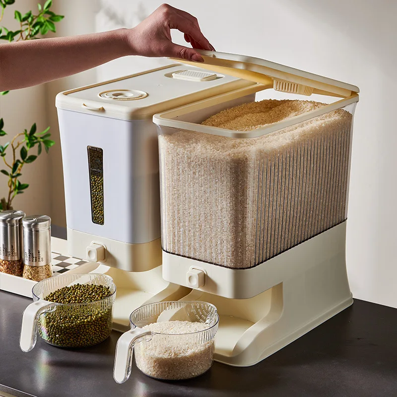 Press-Type-Rice-Bucket-Moisture-And-Insect-Proof-Storage-Box-For ...