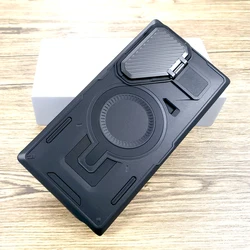 Shockproof Armor Case with MagSafe Charging Compatibility for Galaxy S26 FE (Black)