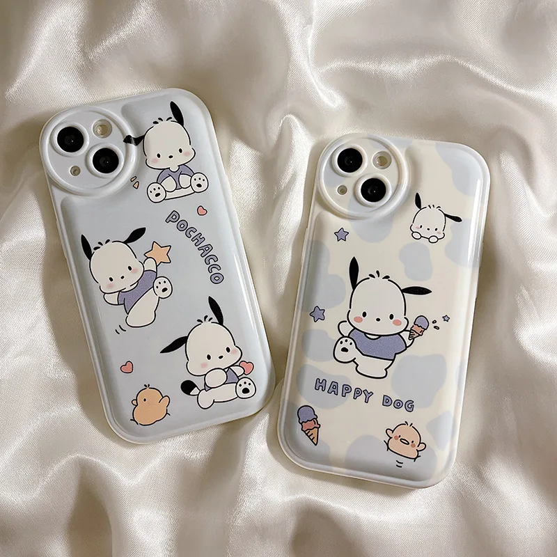 

Kawaii Sanrio Почтовый чехол для iPhone 14 13 12 11 Pro Max Mini Xs Xr X 8 7 6S 6 Plus мультяшный аниме силиконовый мягкий чехол для телефона