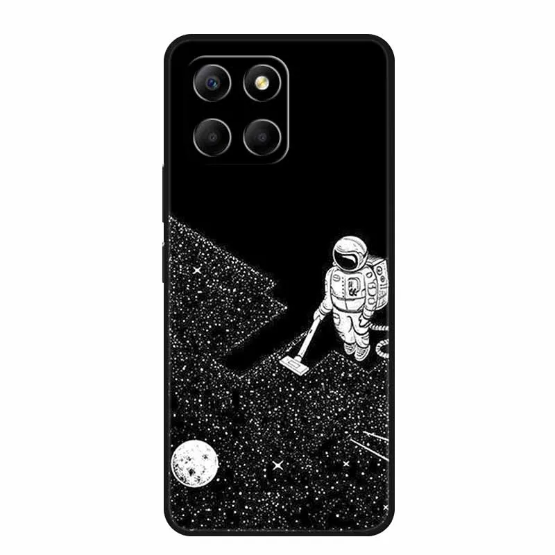 Black Silicone Soft Back Cover Case - Enhanced Grip and Protection