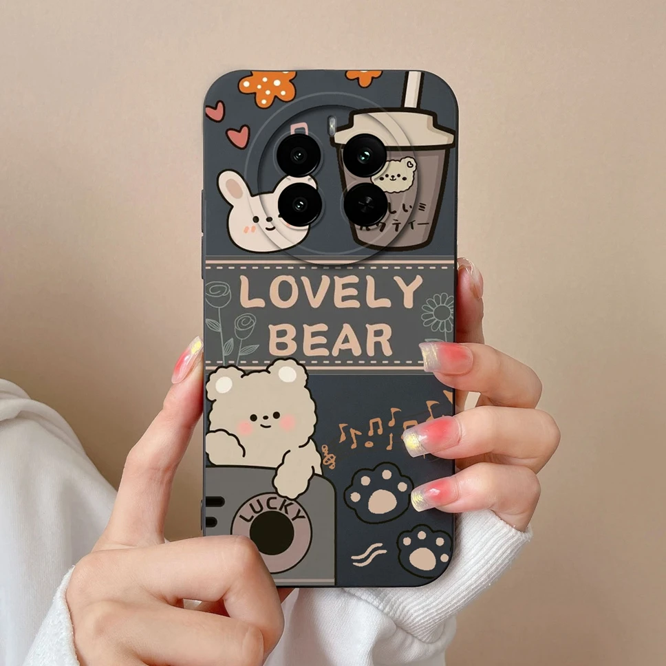 Pretty Sweet Girl Soft Silicone Protective Phone Case