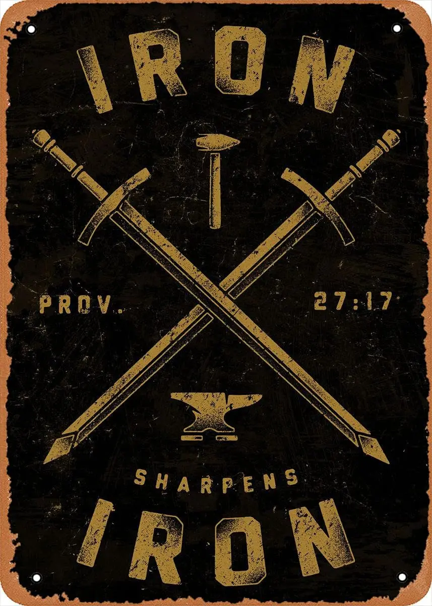 

Железные затачивающие железные искусства для души в стиле ретро, винтажный женский знак 8x12 дюймов