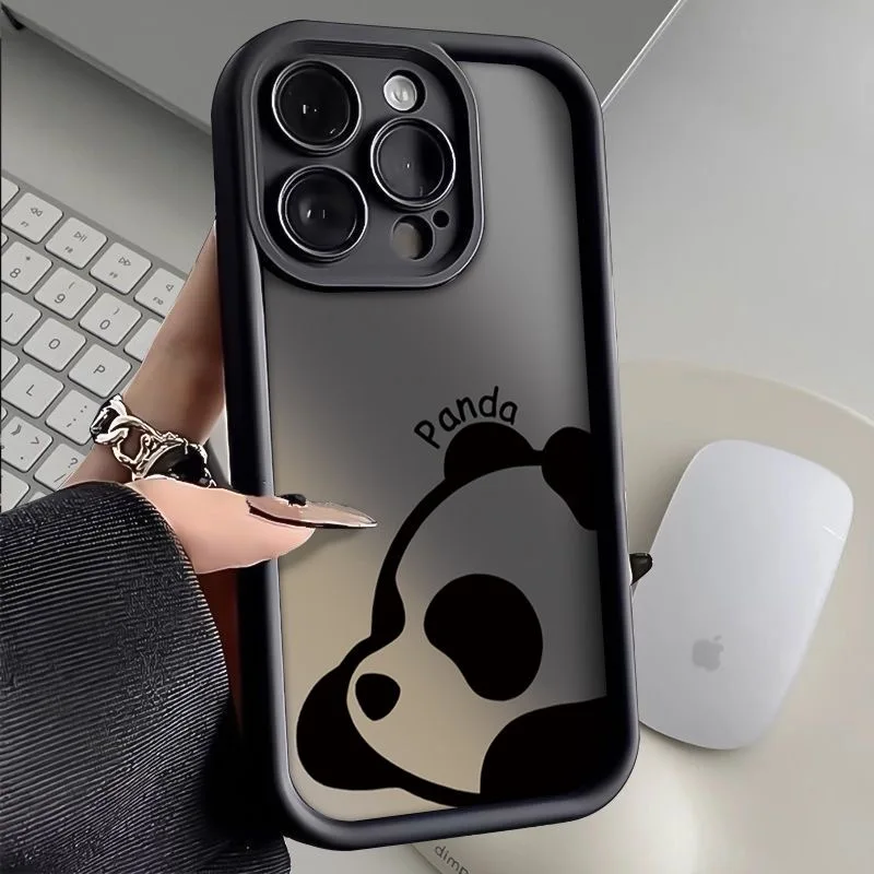 Lazy Panda Plain Multistep TPU Soft Phone Case