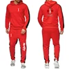 Kyokushin Karate Print New Clothing Men's Autumn Winter Sets Zipper Hoodie+Pants Casual Tracksuit Male Sportswear Pullover Sweat 4