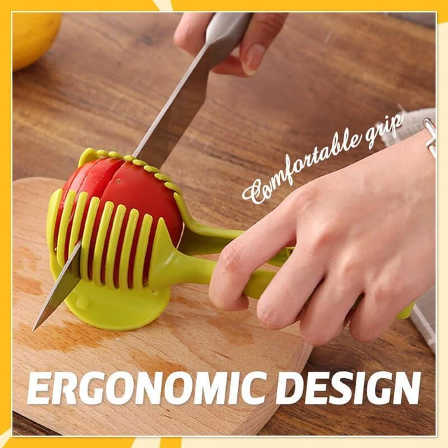 1 pc Best Utensils Tomato Slicer Lemon Cutter Fruits & Vegetable Tools  Kitchen Cutting Aid Gadgets Tool