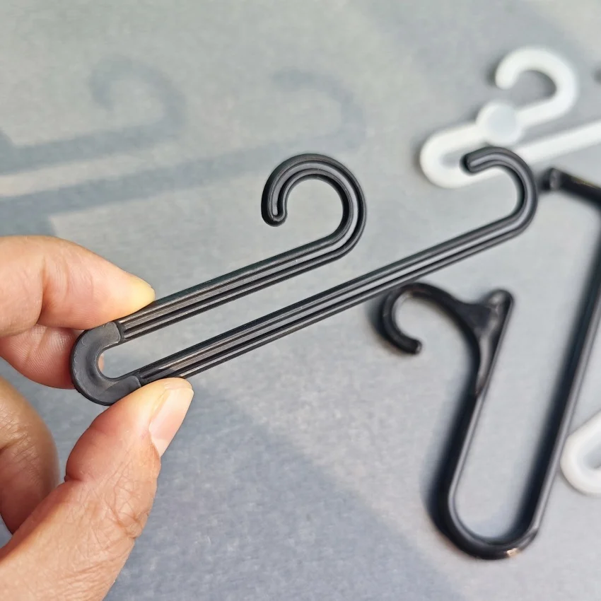 1 팩 플라스틱 원형 교수형 포장 후크 클램프 슈퍼마켓 선반 양말 타워 넥타이 오픈 패키지 액세서리