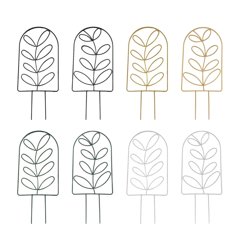 

Versatile Iron Stakes Compatible For Vegetable Cucumber Climbing Plant Support Trellis Garden Plant Stem Flower Drop Shipping