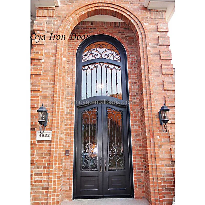 Entrance Door For Hotel Latest Iron Front Door Designs High Wrought Iron Entrance Door Design 6