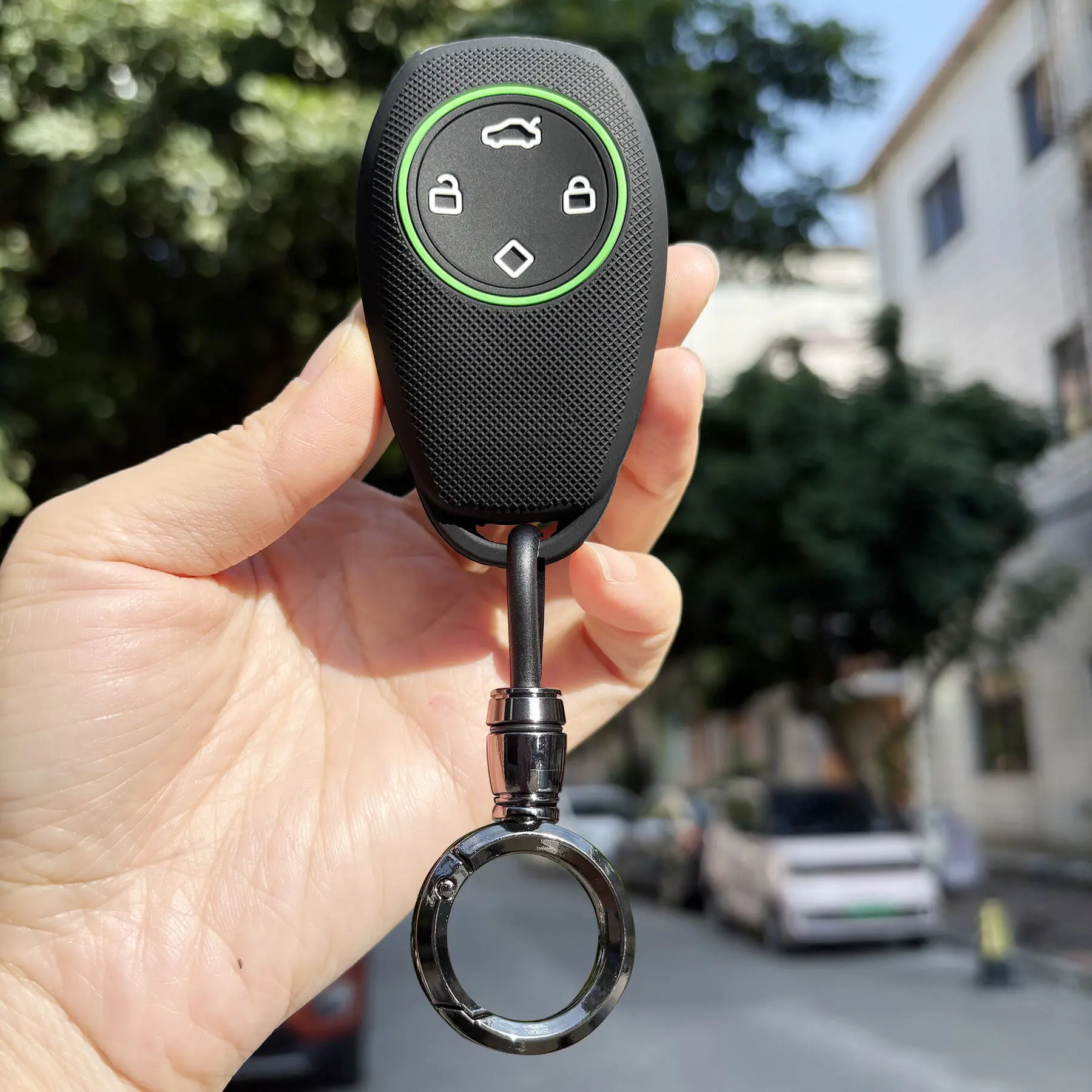 Silicone Soft Car Key Cover - Keyless Remote Protection Holder