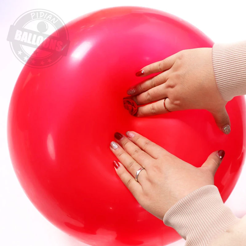 Ballon Geant, 10 Pièces Ballon Gonflable Géant, 36 Pouces Grand Ballon, Ballons De Baudruche, XXL Latex Ballons, Ballon Multicolore Pour Mariage, Anniversaire, Fête Festival