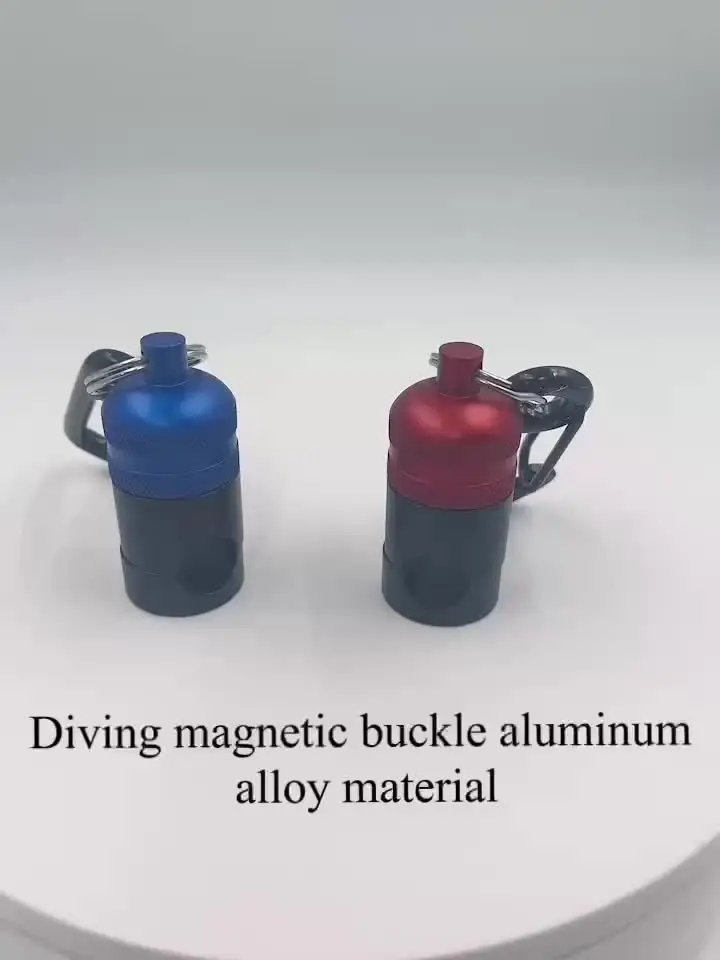 Getdoublerich Tauch-Octopus-Halter Lila - Magnetischer Regler-Clip Aus Aluminium