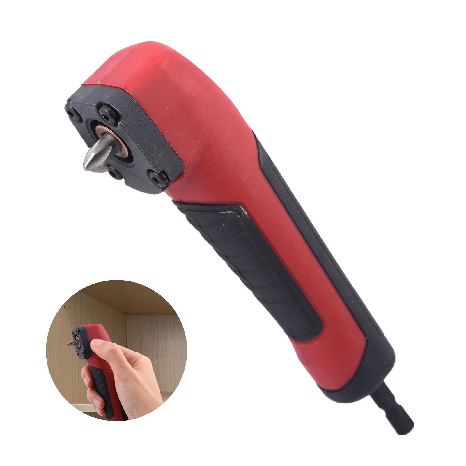 

Electric Screwdriver Repair 90 Degree Corner Device ABS Handle Power Tool Parts