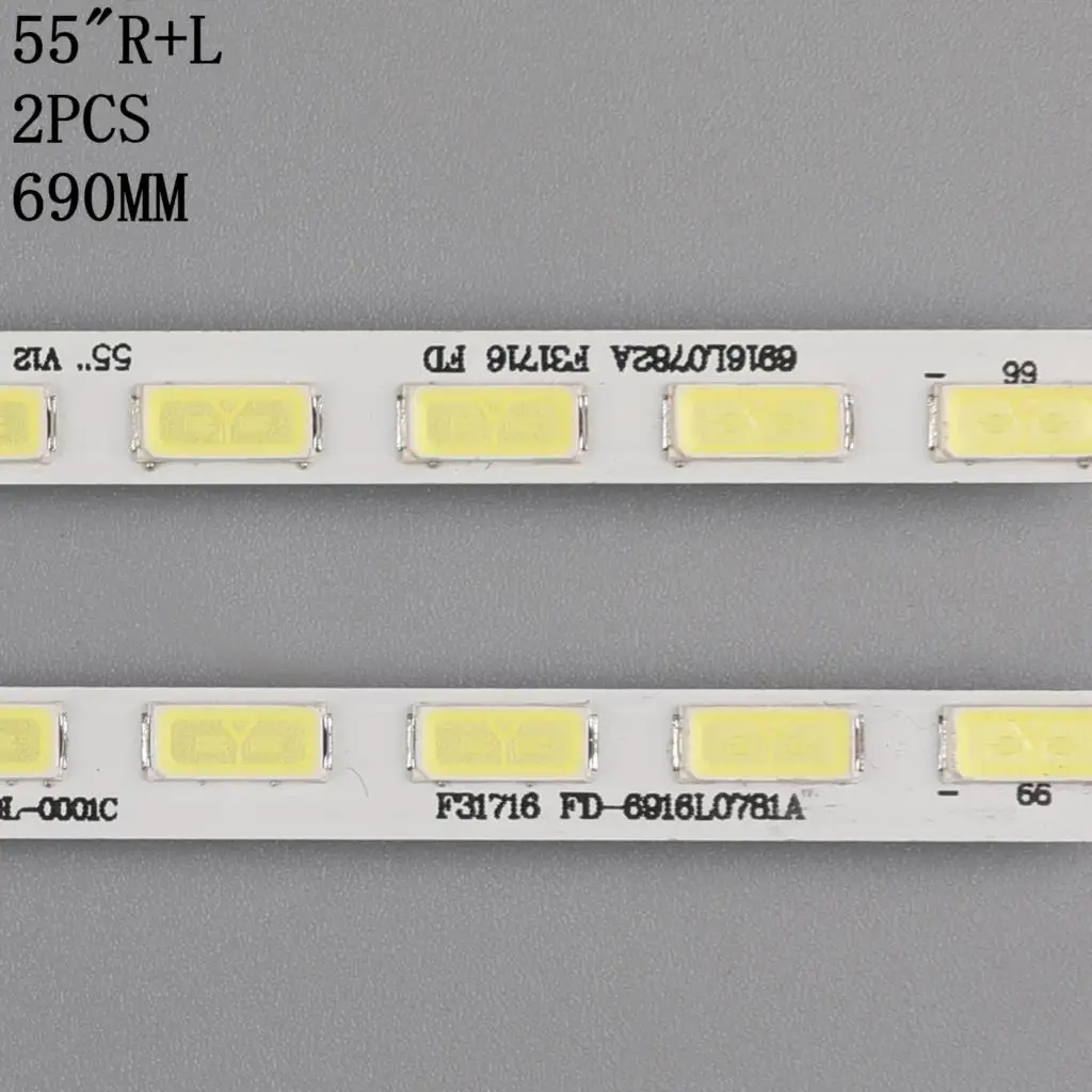 LED Backlightstrip LIG  55 &V12 ڸ TV 3D55A4000IC LC550EUN LIG55LW6200 6916L0985A 6916L0790A 6916L 0781A 0782A 55LS4600