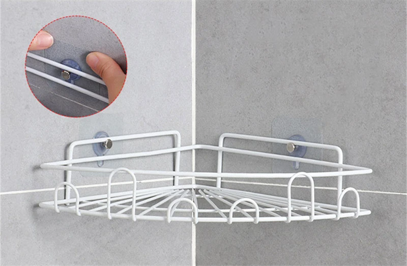 Description Picture 5 of itemPVC Strong Adhesive Nails Hook Transparent Kitchen Bathroom Screw Hook Hanger Wall Poster Waterproof Durable Multi-Purpose Hooks