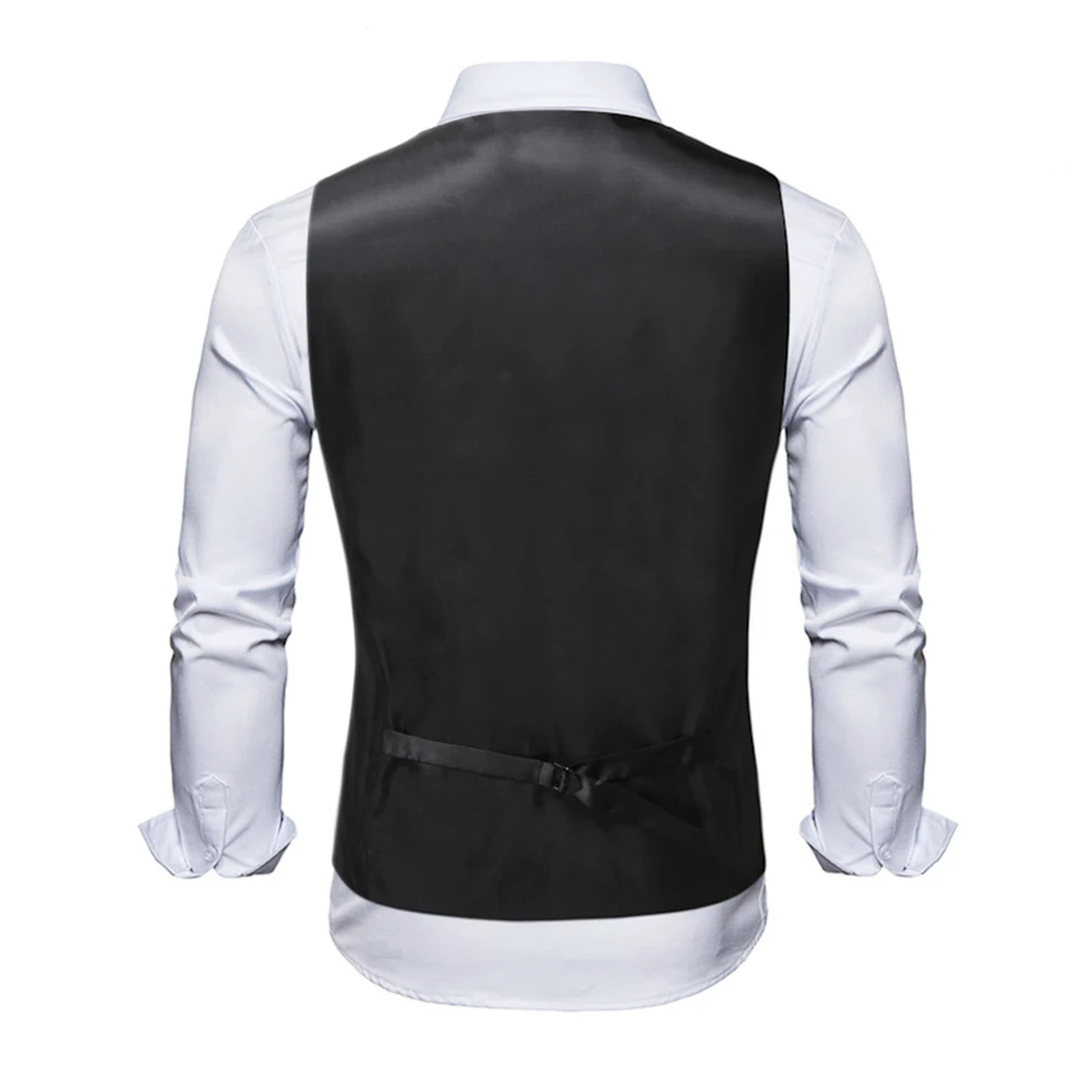 3Pcs/Set Formal Business Embroidery Print Suit Vest For Men Gold Paisley Royal Purple Wedding Waistcoat Vests Man Clothing
