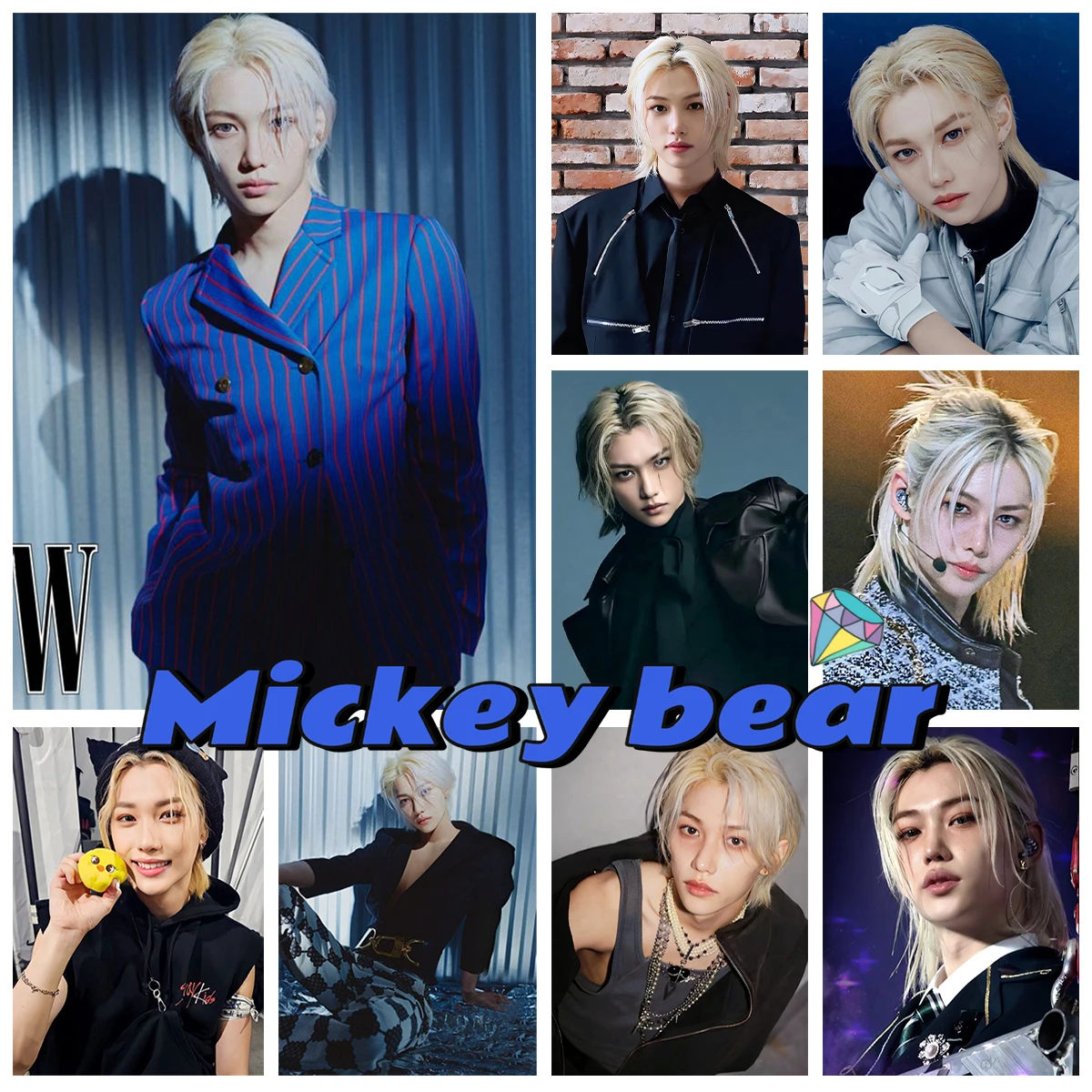 Lee Yong-Bok Diamond Painting Kit Kpop Singer Poster 5D Diy Diamond Embroidery Cross Stitch Fan Collect Gifts Room Wall Decor