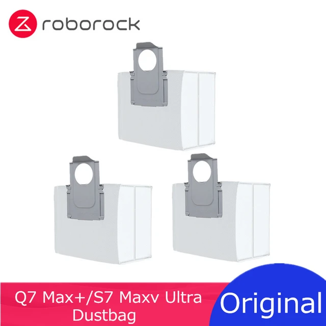 Pièces de rechange pour aspirateur Roborock Q7 Max +, sac à poussière,  brosse latérale et principale, filtre Hepa, vadrouille, accessoires -  AliExpress