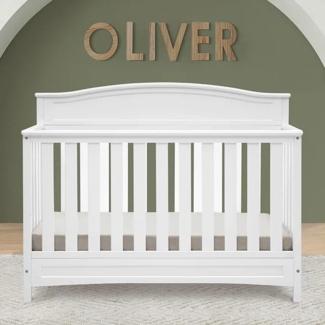 Delta Children Emery 4-in-1 Convertible Baby Crib Greenguard