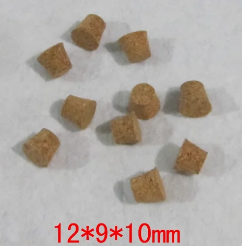 A1 Package supplies Small size composite cork glass bottle stopper small bottle stopper synthetic cork plastic 11*8*10mm