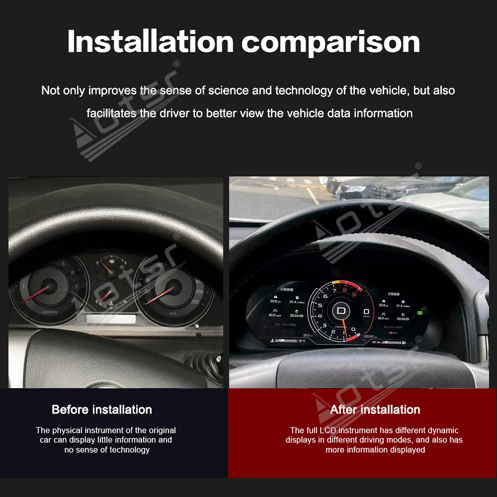 Pantalla de 12.3 pulgadas para Chevrolet Captiva 2013 2014 - 2017, velocímetro, panel de instrumentos, tablero inteligente, grupo digital. 2