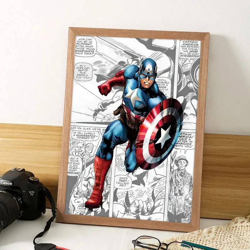 Disney Avengers superhero Marvel poster canvas painting art mural wall print picture home kids room decor