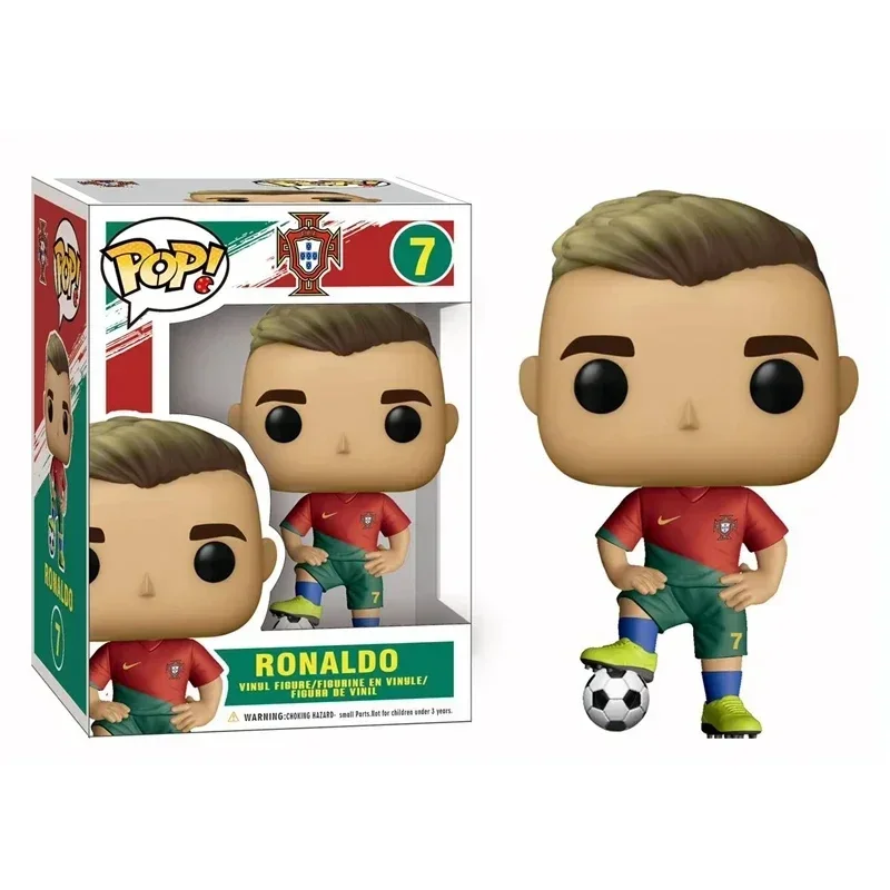 thumbnail image 1 of Figuras de acción de colección Pop Messi 10 Ronaldo 7 Mbappé 7 Neymar 20 estrellas del fútbol, juguetes de cumpleaños, regalos de Navidad, 1 of 5
