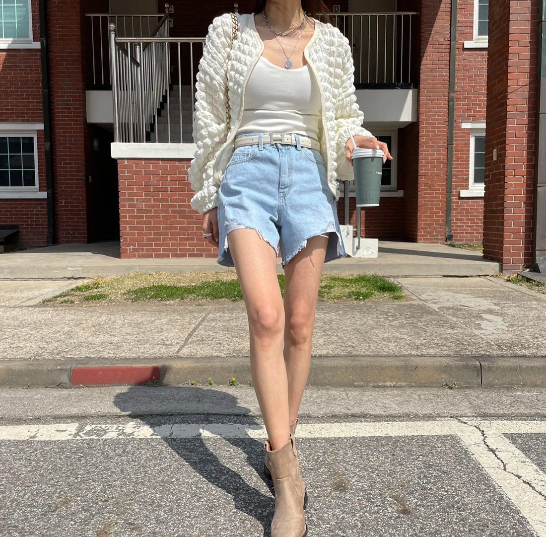 

High Street Korean Fashion Bubble Plaid Style Jacket Women All Season Chic Ladies Temperament Short Crop Jackets Dropshipping
