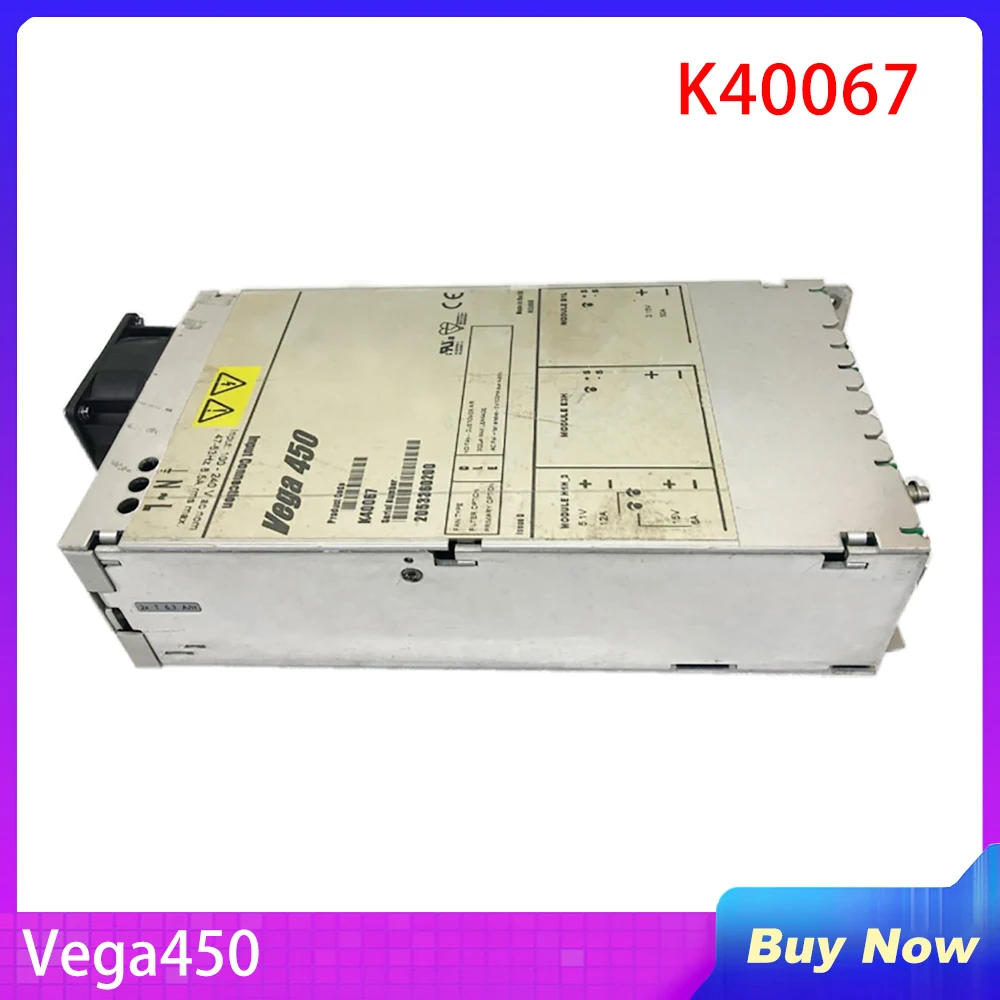 

K40067 For LAMBDA Vega450 Industrial Power Supply 5.1V12A 15V6A 15V36A 3.15V50A