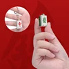 Mini Mahjong Nail Cutter Foldable Stainless Steel Nail Clippers Keychain Toenail Fingernail Manicure Trimmer Toenail Clippers 2