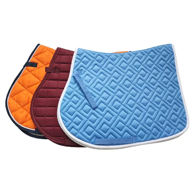 Saddle Pad Horse Sweat Pads Shockproof Antiskid Moisture Absorption Perspiration Horse Mat Equestrian Saddle Pad