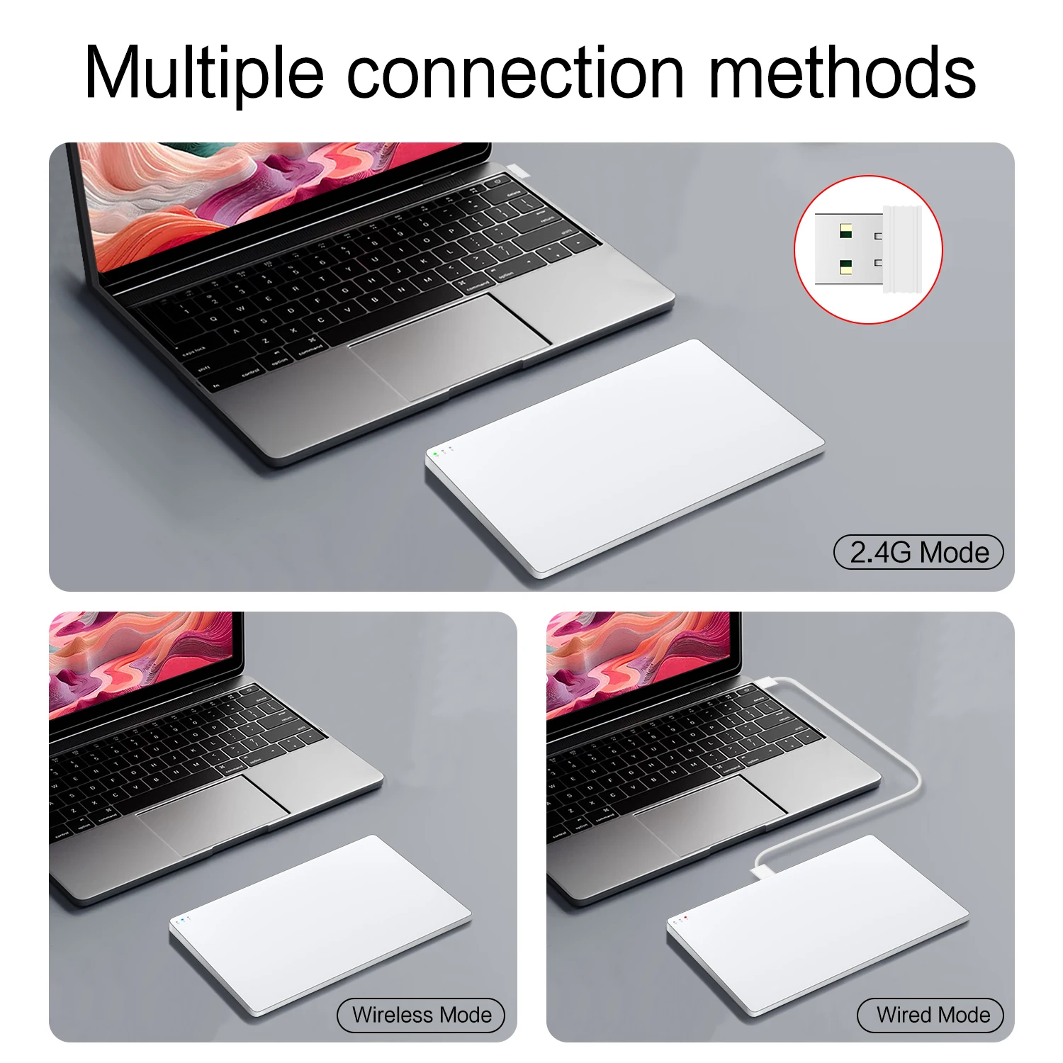 Magic Trackpad Wireless Touchpad for iMac Mac mini Studio