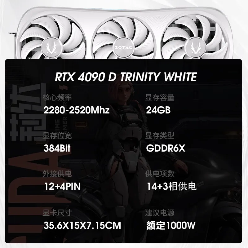 ホット販売 ZOTAC GeForce RTX 4090 D - 24GB /RTX 4080