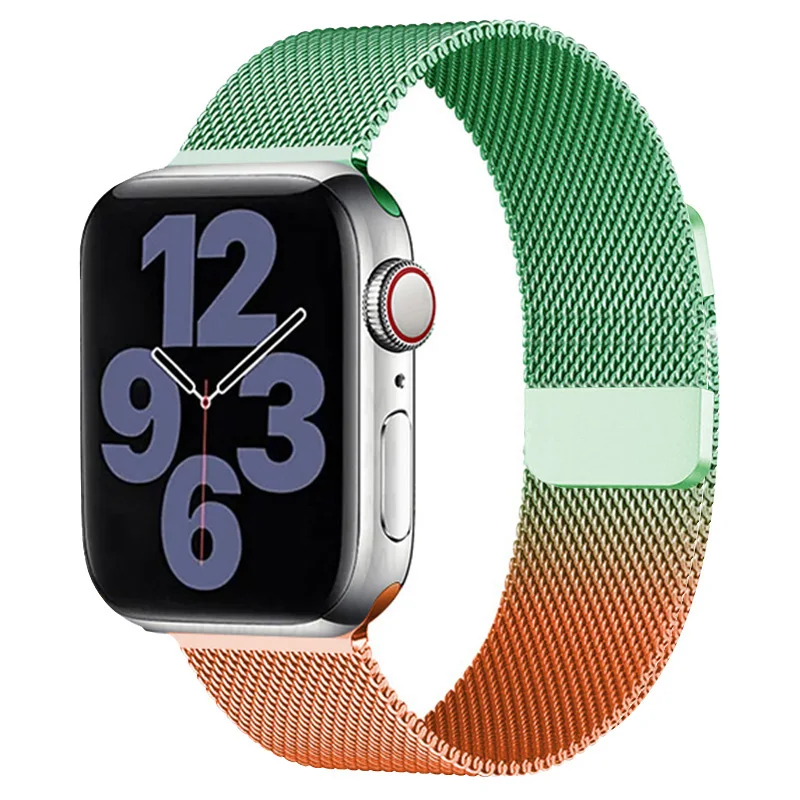 Premium Metal Milanese Apple Watch Band - Stainless Steel Mesh Strap