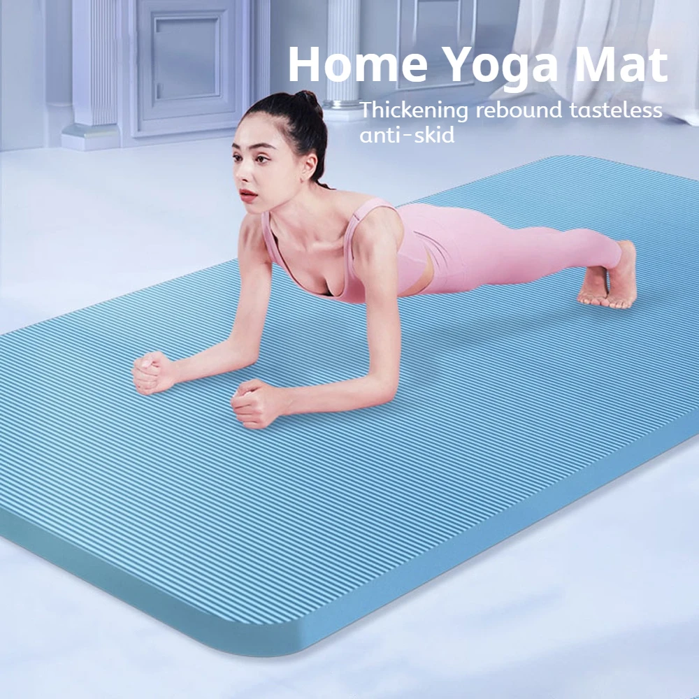Yoga Mat Sided Non Slip Eco Friendly Fitness Exercise Mat Strap YogaMats Women Men Yoga Pilates Exercise yoga mat