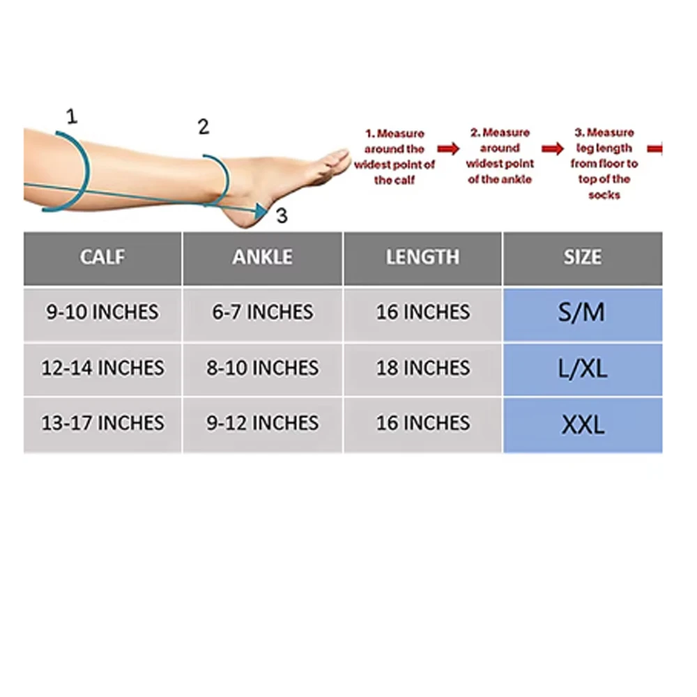 Compression Socks Sports Pressure Long Cycling Socks Zipper Professional Leg Support Thick Women Varicose Vein Socks