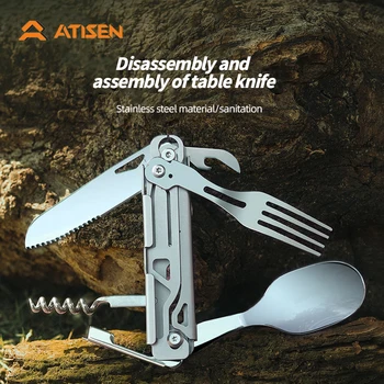 Multifunctional Stainless Steel Survival Tool 1