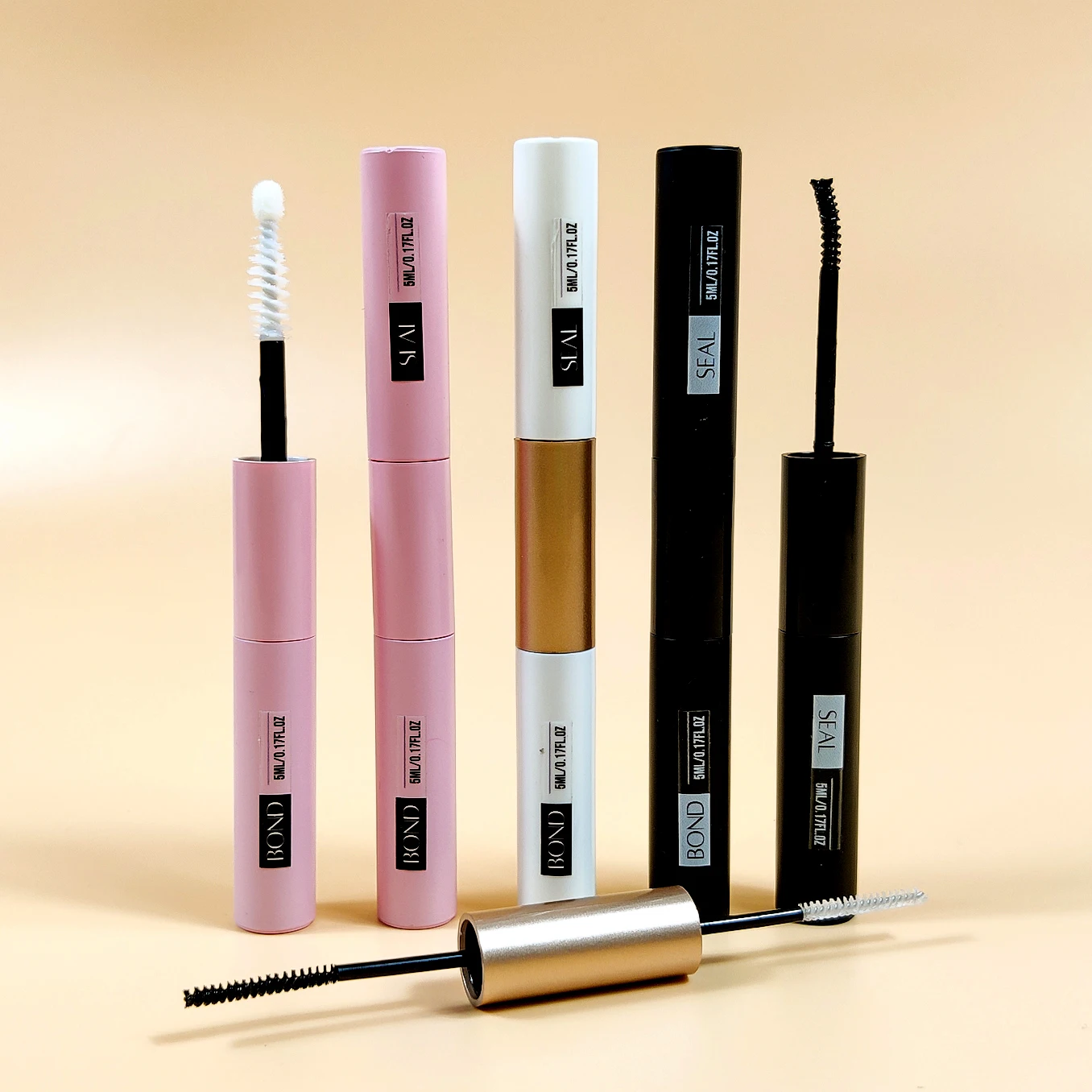 Glue False Eyelashes New Double Heads 2 In 1 Bond and Seal Lash Glue ,Waterproof Long Lasting DIY Cluster Eyelash Glue Cosmetics 6