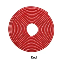 Transparent Anti - Collision Car Door Protector Strip - 5M PVC Edge Sealing (5m Red)