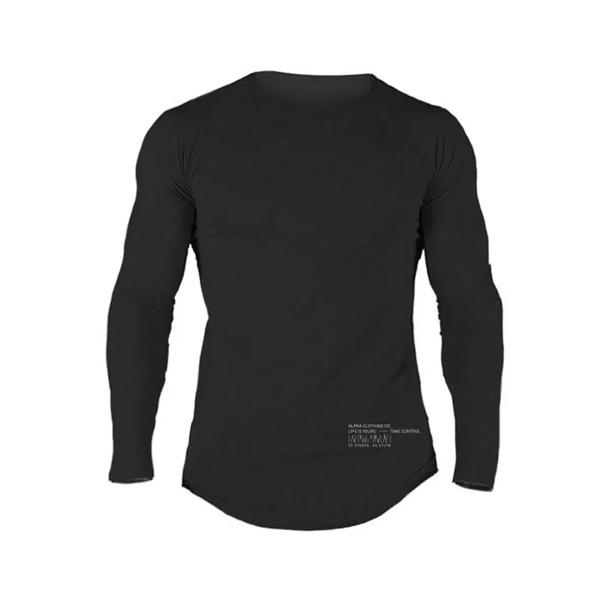 thumbnail image 1 of Camisetas para correr para hombre, camisetas ajustadas para gimnasio, tendencias de moda 2024, camisetas japonesas, ropa estética de manga larga para hombre, 1 of 5