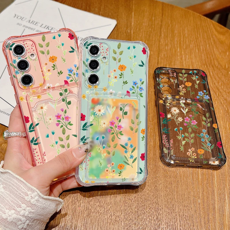 Vibrant Floral Phone Case - Colorful Flowers and Plants Design