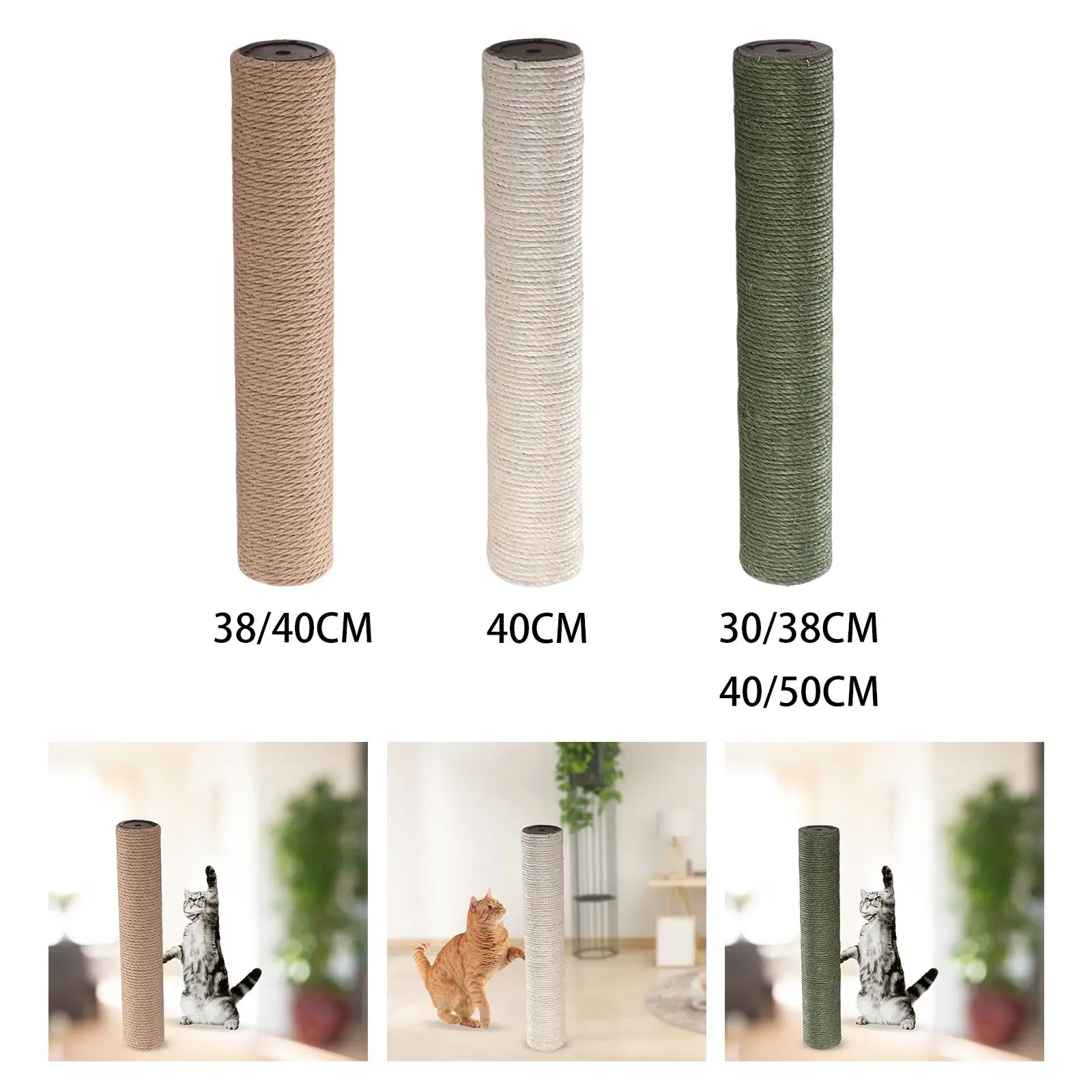 Pet Cat scratching posts Replacement Replaceable Multichoices DIY Scratch Post Pet Cat scratching posts Replacement Replaceable Multichoices DIY Scratch Post