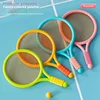 1 SetLightweight Children Tennis Badminton Tennis Racquets Kids Badminton Rackets Kit Parent Child Interactive Toys For Children 5